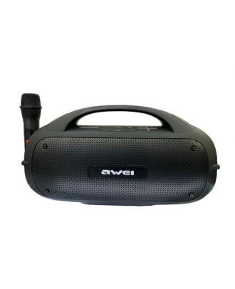 Awei Portable Bluetooth Speaker, Black - Y886
