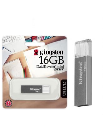 فلاشة كينج ستون data traveler mini (DTM7) - 16GB