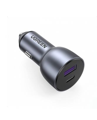 UGREEN CD213 42.5W USB+PD Car Charger  Dark Blue