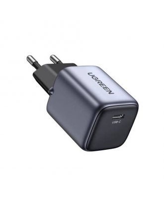 UGREEN USB-C GaN Fast Charger 30W EU  (Space Gray)