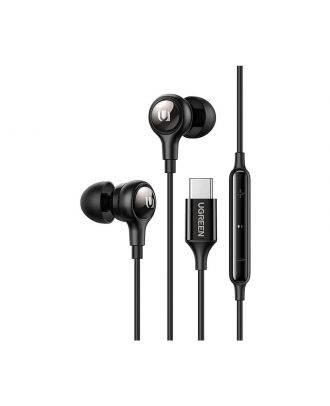  UGREEN EP103 Wired Earphones with USB-C  Connector Black