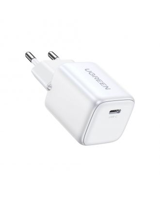 UGREEN Nexode USB-C GaN Fast Charger  30W EU (White)